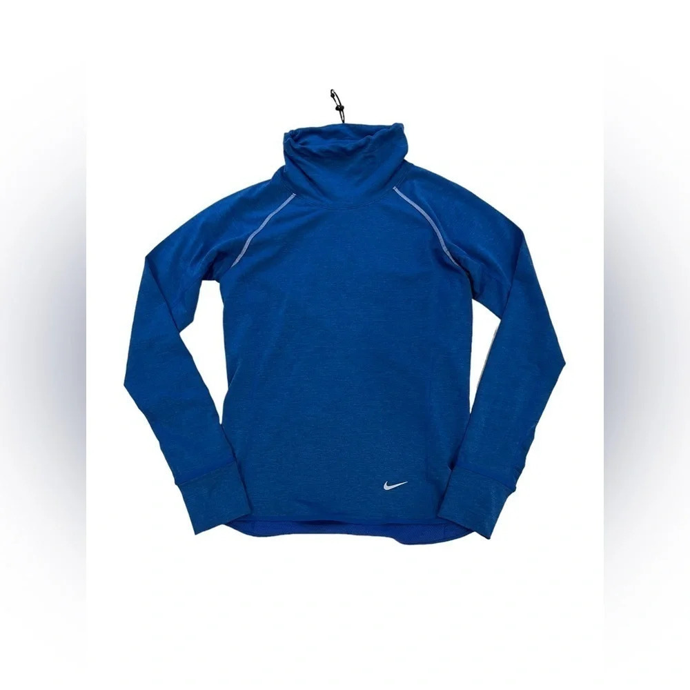 Nike 
Dri-fit 
Size xs
Royal blue 
Pit to pit 17”
Length 23”